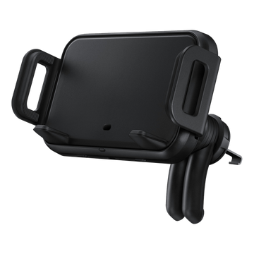 Samsung 9W Fast Wireless Auto-Clamping Car Charger – Clear Black (Grade A)