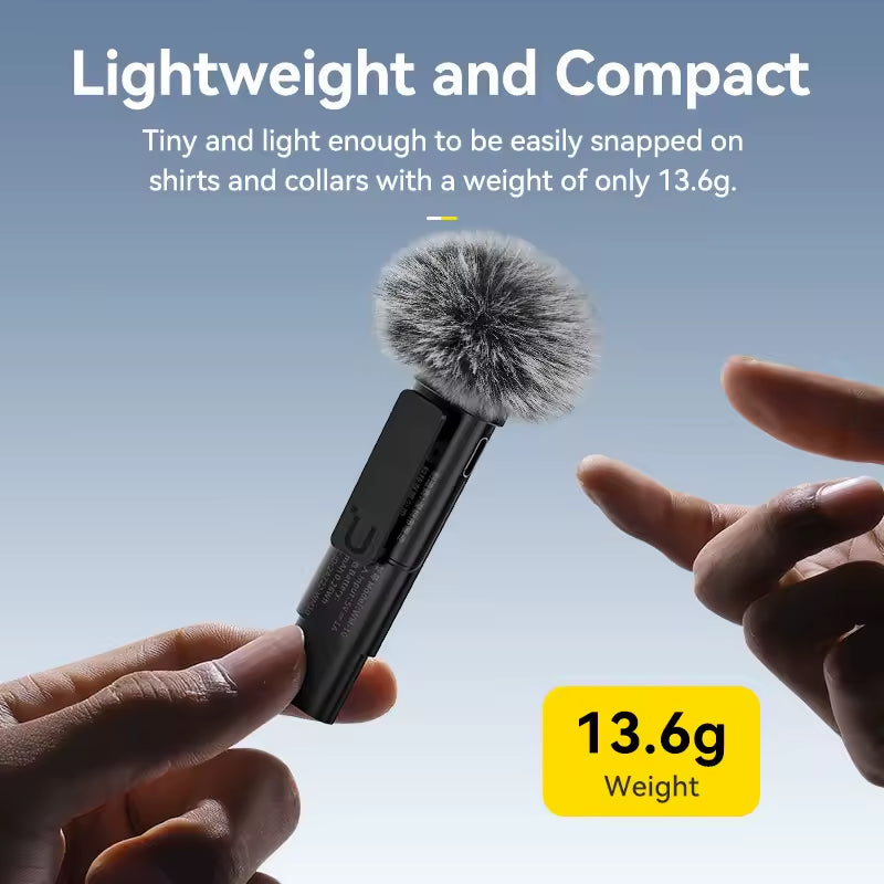 Ulanzi WM-10 Wireless Clip-on Microphone - Lightning