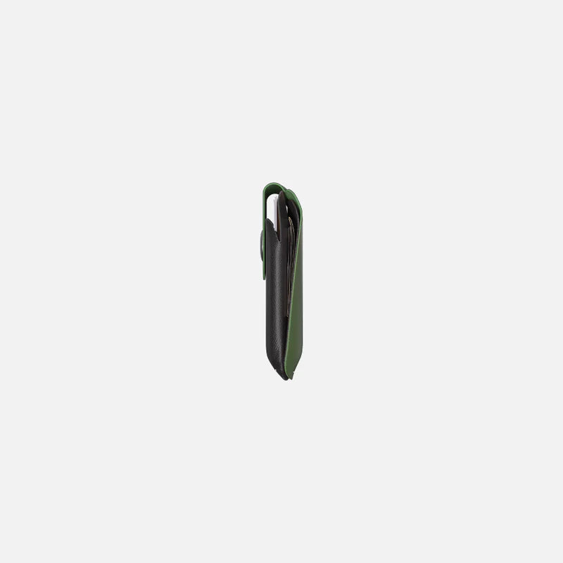 Hitch Snap Cardholder - Black/Green
