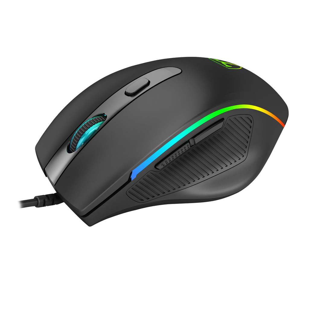 T-DAGGER Recruit 2 T-TGM108 Gaming Mouse, 6200 DPI, RGB Backlighting, Ergonomic Design, 7 Programmable Buttons - Rebuy-Box