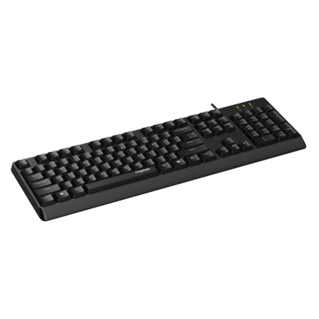 Rapoo NK1900 Wired USB Keyboard – Full Layout View - Rebuy-Box