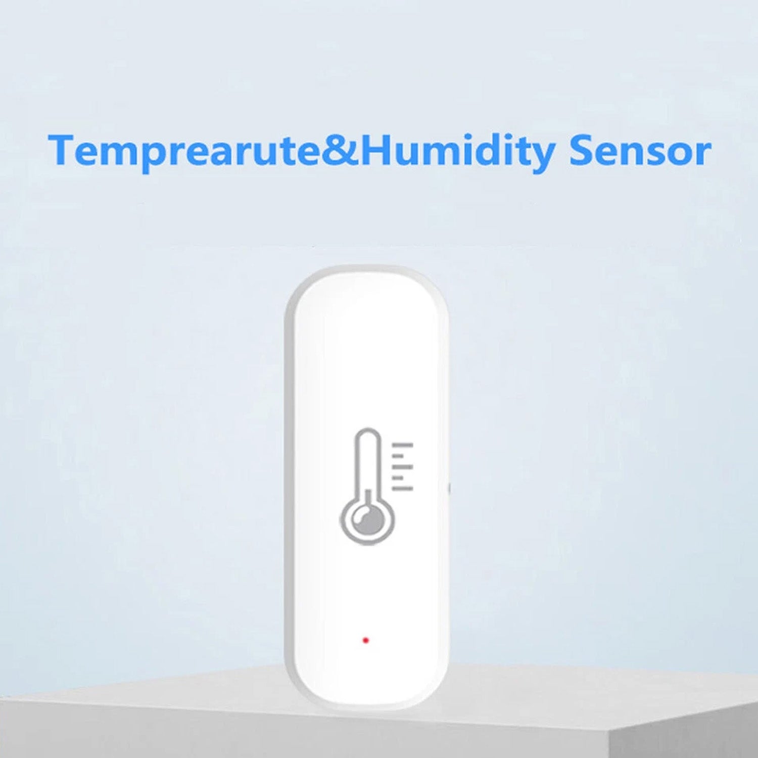 Tuya WiFi Temperature &Humidity Sensor with Backlight – Smart Home Monitoring