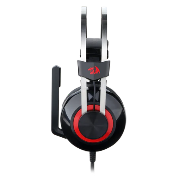 Redragon TALOS H601 Gaming Headset, Wired, Adjustable Headband, Noise-Cancelling Microphone, RGB Lighting, Comfortable Ear Cushions - Rebuy-Box