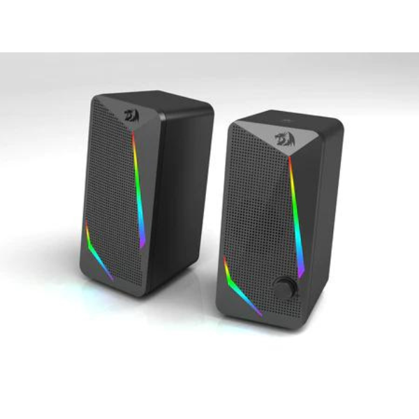 Redragon GS510 Waltz Gaming Speaker, 2.0 Channel, RGB Lighting, Stereo Sound, USB-Powered for PC and Computer - Rebuy-Box
