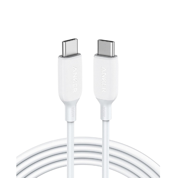 Anker 543 USB-C to USB-C Cable, 100W Fast Charging, 6ft Length, Durable Design, Model A8856 - Rebuy-Box