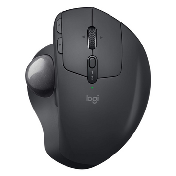 Logitech MX Ergo Advanced Wireless Trackball/Mouse - Graphite, Adjustable Hinge, Precision Tracking - Rebuy-Box