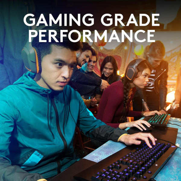 Logitech G213 Prodigy Gaming Keyboard, RGB Backlighting, Membrane Switches, Dedicated Media Controls, Spill-Resistant Design - Rebuy-Box