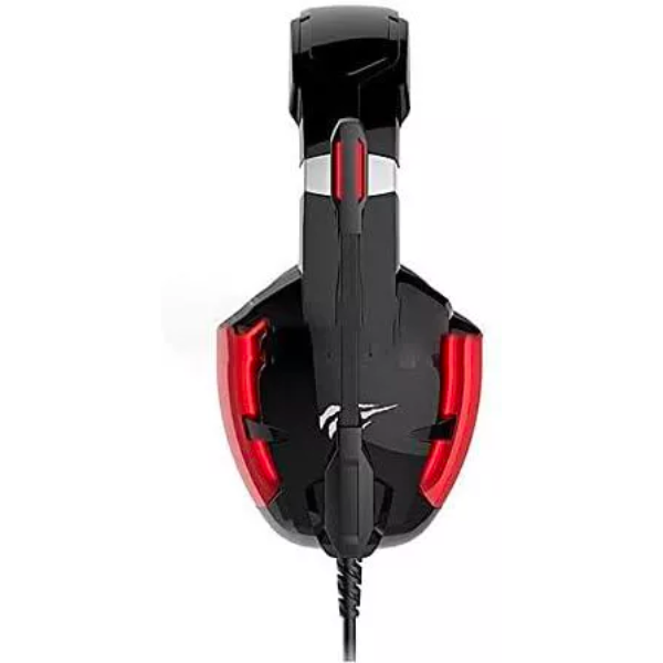 HAVIT GAMENOTE HV-H2001U Gaming Headset, 7.1 Surround Sound, USB Connectivity, Red LED Lighting, Noise-Cancelling Microphone - Rebuy-Box