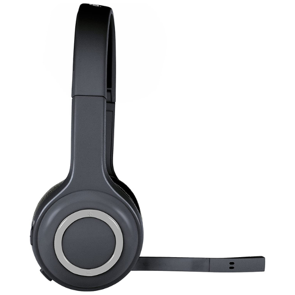 Logitech H600 Wireless Headset, Lightweight Design, Noise-Cancelling Microphone, Adjustable Headband, USB Nano Receiver - Rebuy-Box