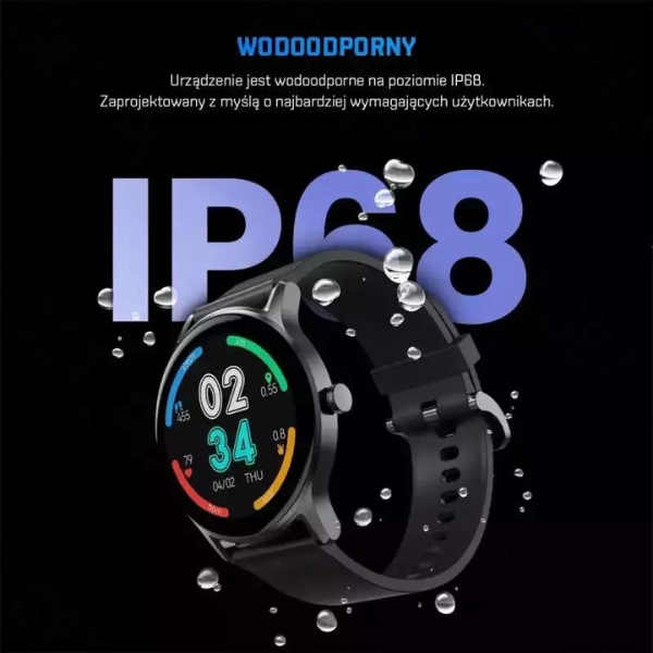 Haylou GS LS09A Smartwatch, 1.43" AMOLED Display, Heart Rate & SpO2 Monitoring, GPS, 12 Sports Modes - Rebuy-Box