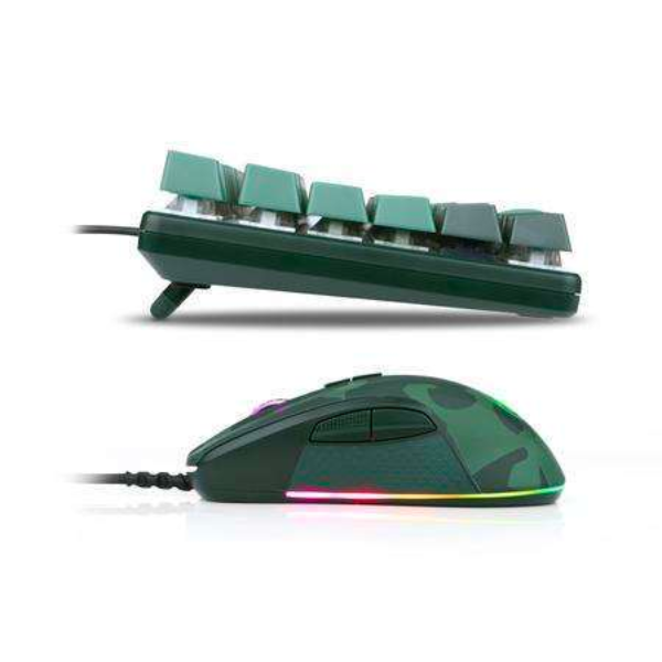 Redragon CAMINC ESSENTIALS S108 Keyboard & Mouse 2-in-1 Set, RGB Backlighting, 104 Keys, Ergonomic Design - Rebuy-Box