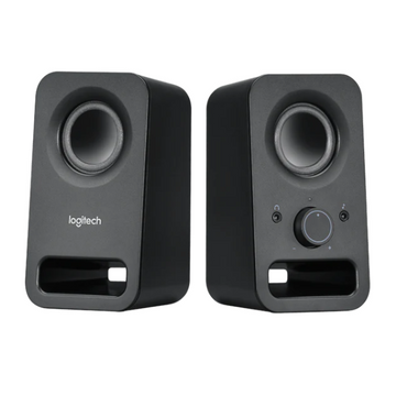 Logitech Z150 Compact Stereo Speakers – 6W RMS Power, Adjustable Bass Control, 3.5mm Input - Rebuy-Box