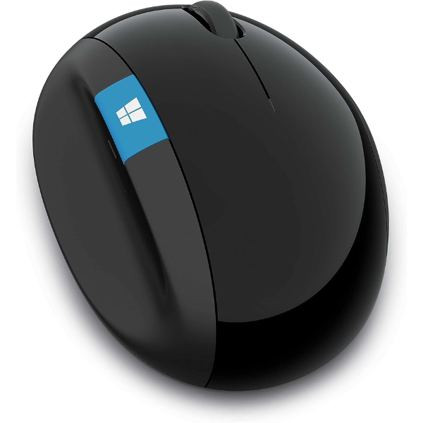 Microsoft Sculpt Ergonomic Mouse, Wireless, Comfort Design, Thumb Scoop - Rebuy-Box