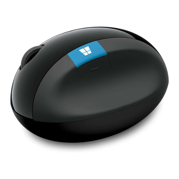 Microsoft Sculpt Ergonomic Mouse, Wireless, Comfort Design, Thumb Scoop - Rebuy-Box
