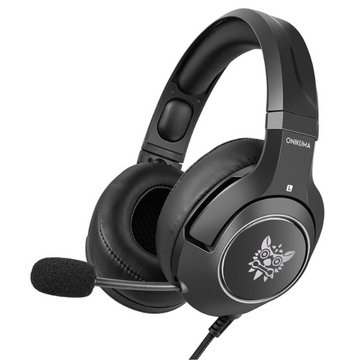 ONIKUMA K9 Professional Gaming Headset, Wired, 7.1 Surround Sound, Noise-Cancelling Microphone, RGB Lighting, Multi-Platform Compatibility - Rebuy-Box