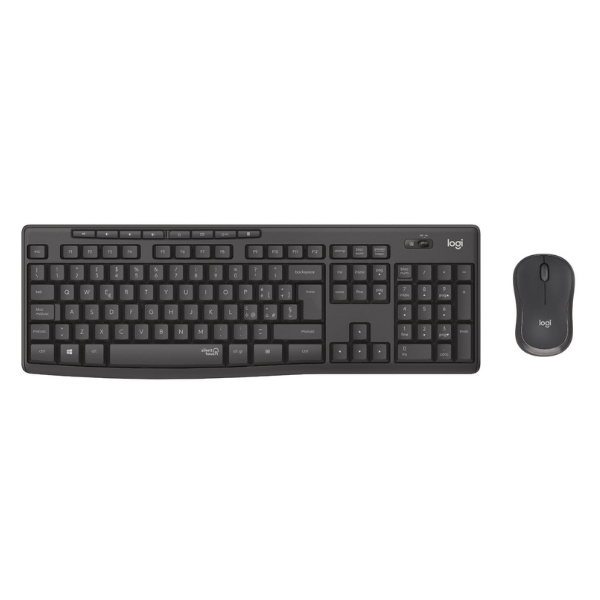 Logitech MK295 Silent Wireless Keyboard and Mouse Combo with SilentTouch Technology. English only - Rebuy-Box