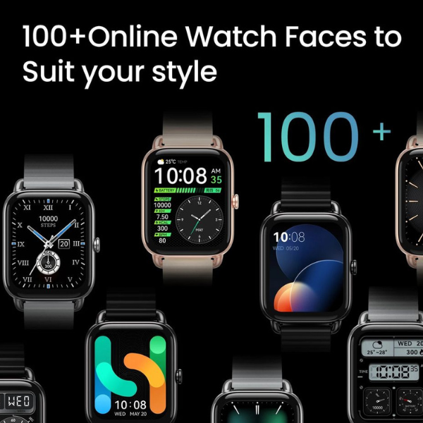 Haylou RS 4 Plus LS11 Smartwatch - 1.78" AMOLED Display, Heart Rate Monitoring, 105 Sports Modes - GOLD - Rebuy-Box