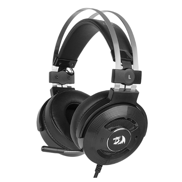 Redragon H991 TRITON Wired Active Noise-Cancelling Gaming Headset, Over-Ear Design, Adjustable Headband, Comfortable Ear Cushions - Rebuy-Box