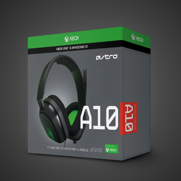 Astro Gaming A10 Headset, Wired, Comfortable Design, Compatible with PC, PS4, Xbox One - Rebuy-Box