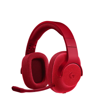 Logitech G433 Surround Wired Gaming Headset, 7.1 Surround Sound, Red, DTS Headphone , Noise-Cancelling Microphone, Lightweight Design - Rebuy-Box
