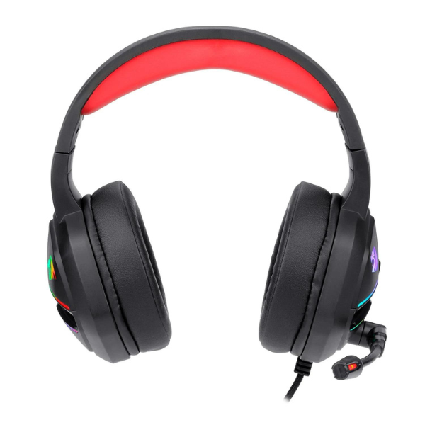 Redragon Ajax H230 Gaming Headset, LED Lighting, Noise-Cancelling Microphone, Over-Ear Design, Black - Rebuy-Box