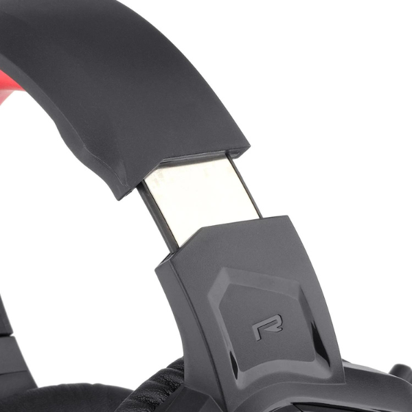 Redragon Ajax H230 Gaming Headset, LED Lighting, Noise-Cancelling Microphone, Over-Ear Design, Black - Rebuy-Box