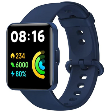 Xiaomi Redmi Watch 2 Lite, 1.55" HD Display, GPS, Heart Rate & SpO2 Monitoring, 100+ Fitness Modes, Blue - Rebuy-Box