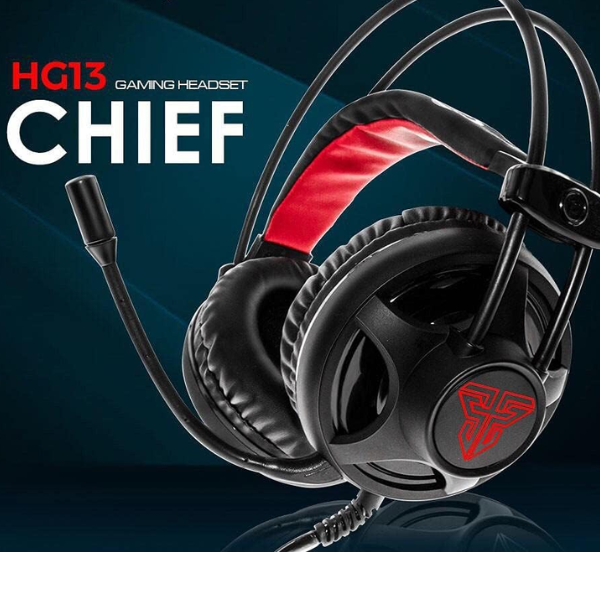 Fantech CHIEF HG13 Gaming Headset – 7.1 Surround Sound, Noise-Canceling Microphone, RGB Lighting - Rebuy-Box