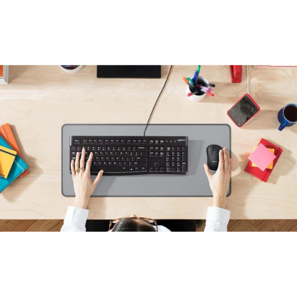 Logitech K120 USB Standard Computer Keyboard - Rebuy-Box