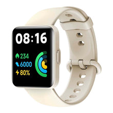 ساعة Xiaomi Redmi Watch 2 Lite، شاشة عالية الدقة مقاس 1.55 بوصة، نظام تحديد المواقع العالمي (GPS)، ومراقبة معدل ضربات القلب ونسبة الأكسجين في الدم، وأكثر من 100 وضع للياقة البدنية، باللون الأزرق 