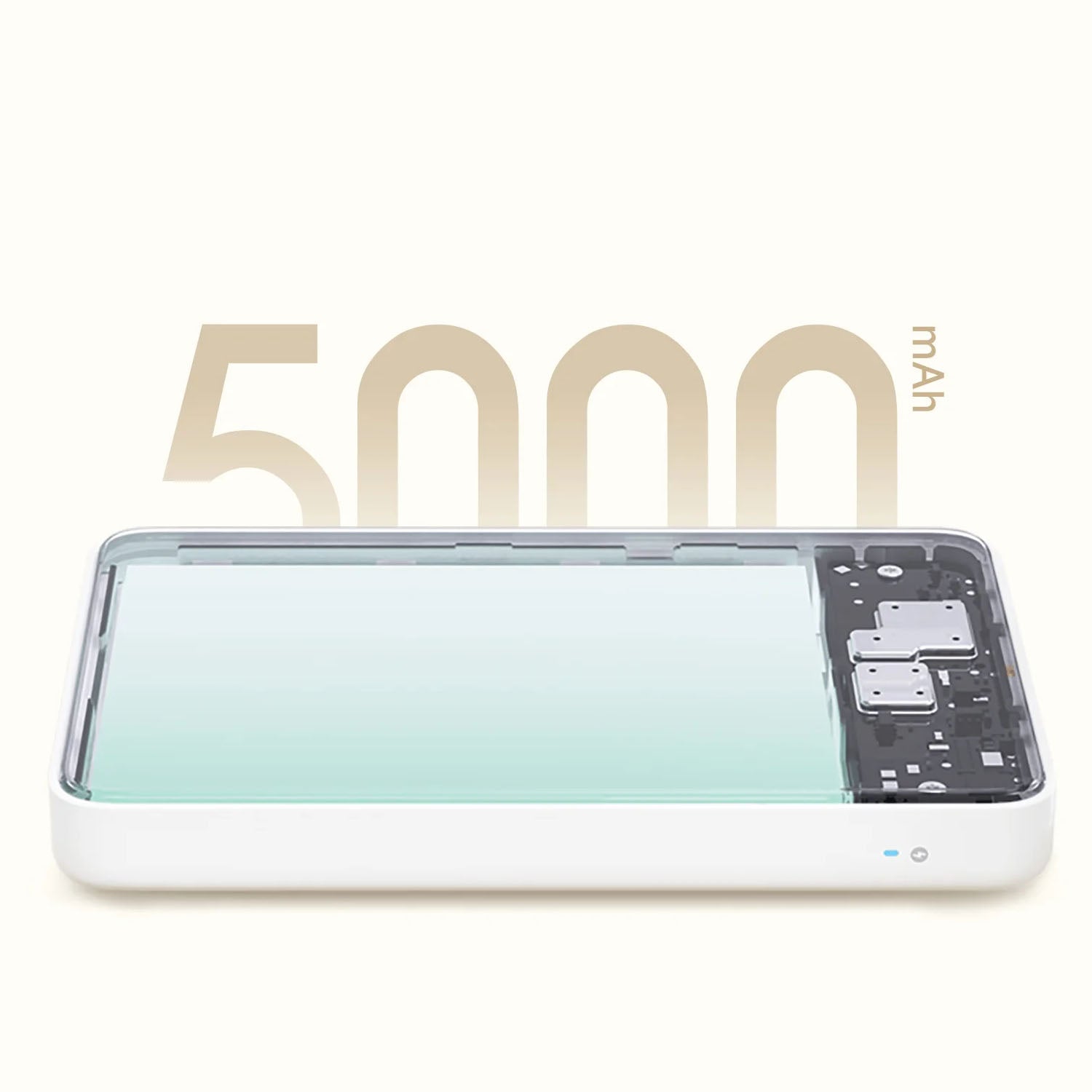 Xiaomi Magnetic Power Bank 5000mAh White - Rebuy-Box
