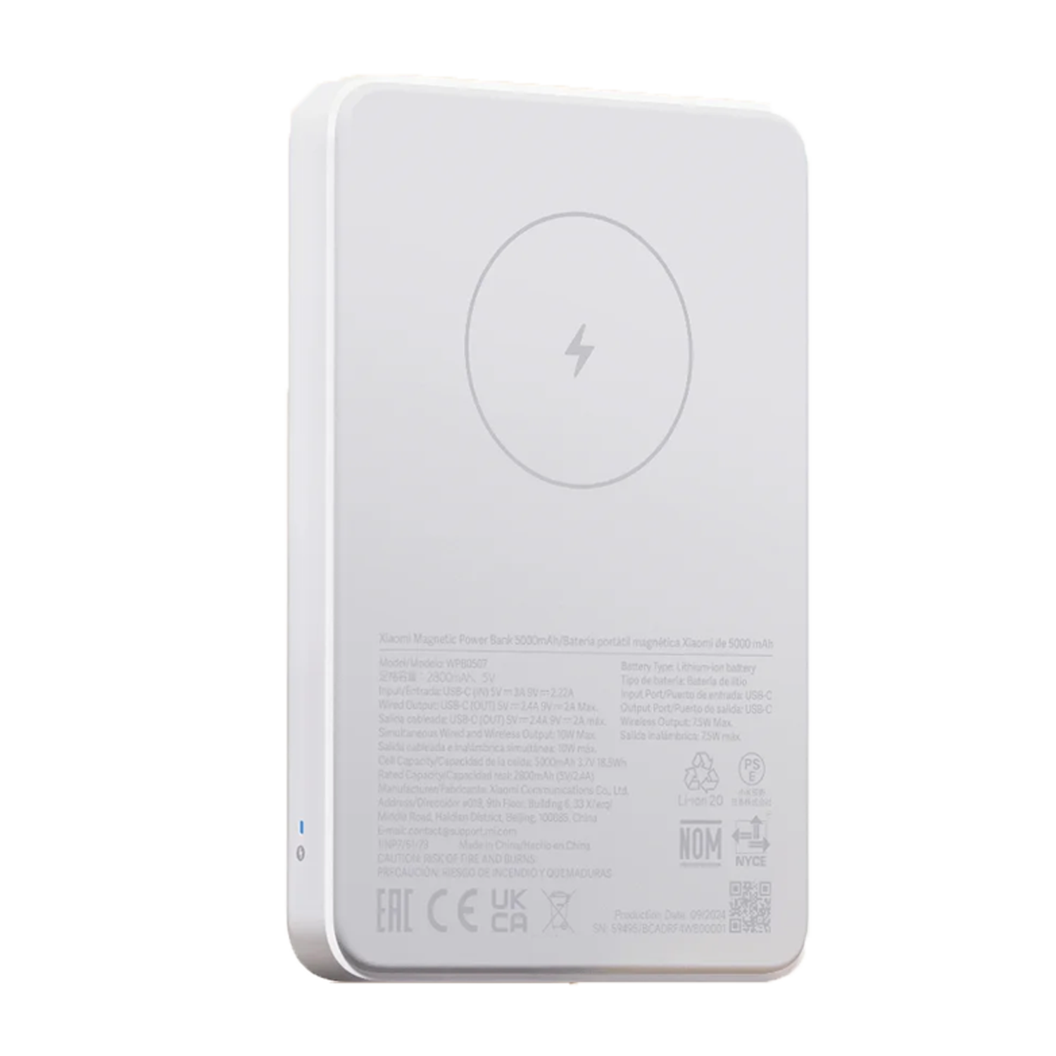 Xiaomi Magnetic Power Bank 5000mAh White - Rebuy-Box