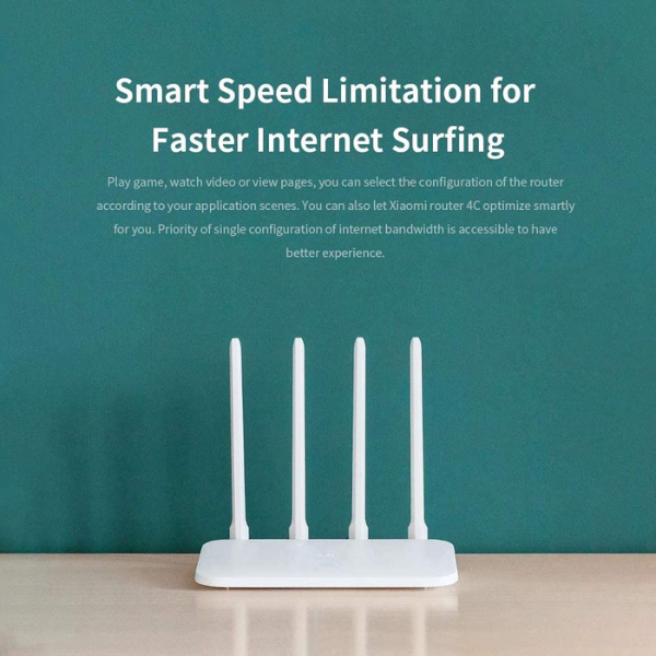 Xiaomi Mi 4C Access Point, Dual-Band Wi-Fi, 300Mbps Speed - Rebuy-Box