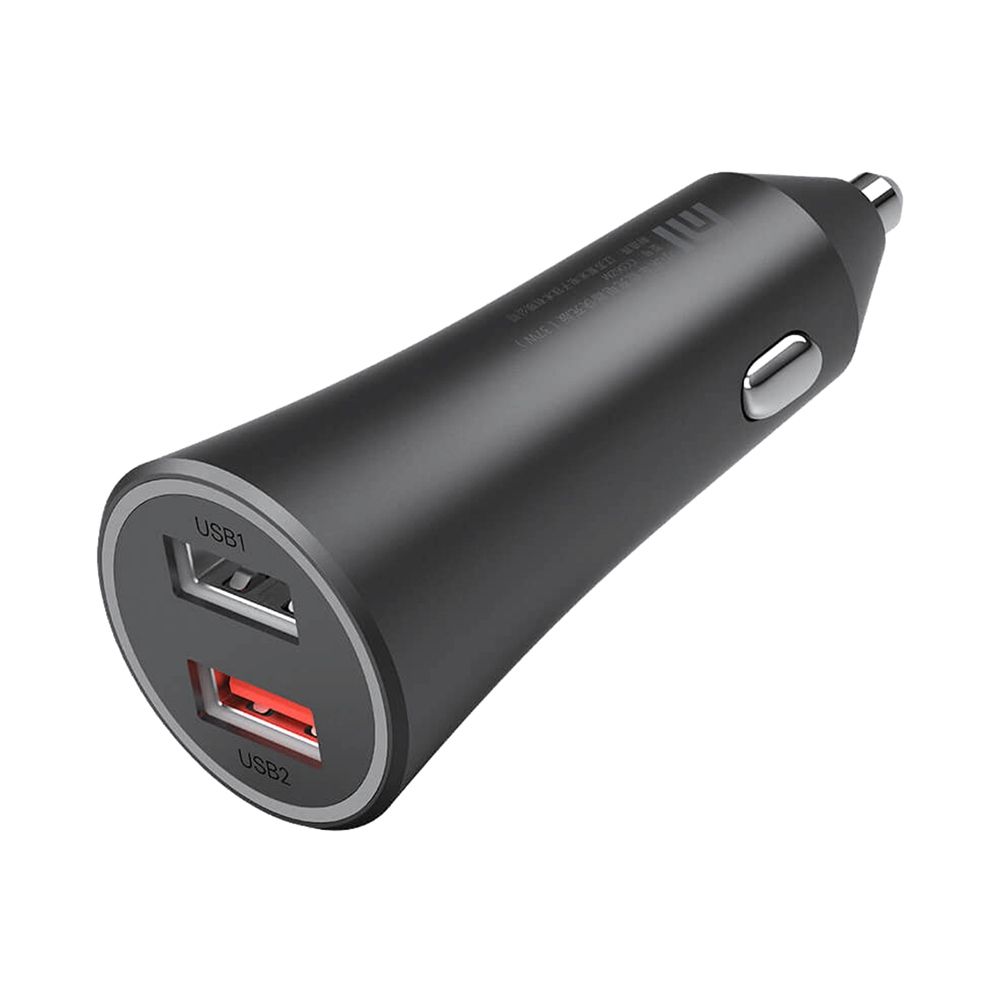 Xiaomi Mi 37W Dual-Port Car Charger Model CC06ZM, USB-A - Rebuy-Box