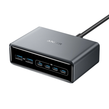 Anker Prime Charger 200 W – High-Power 6-Port GaN Charging Station