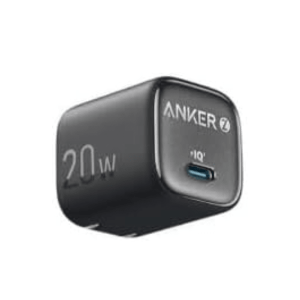 Anker Zolo 20W USB-C Fast Charger Close-Up Black A2699611 Rebuy-Box