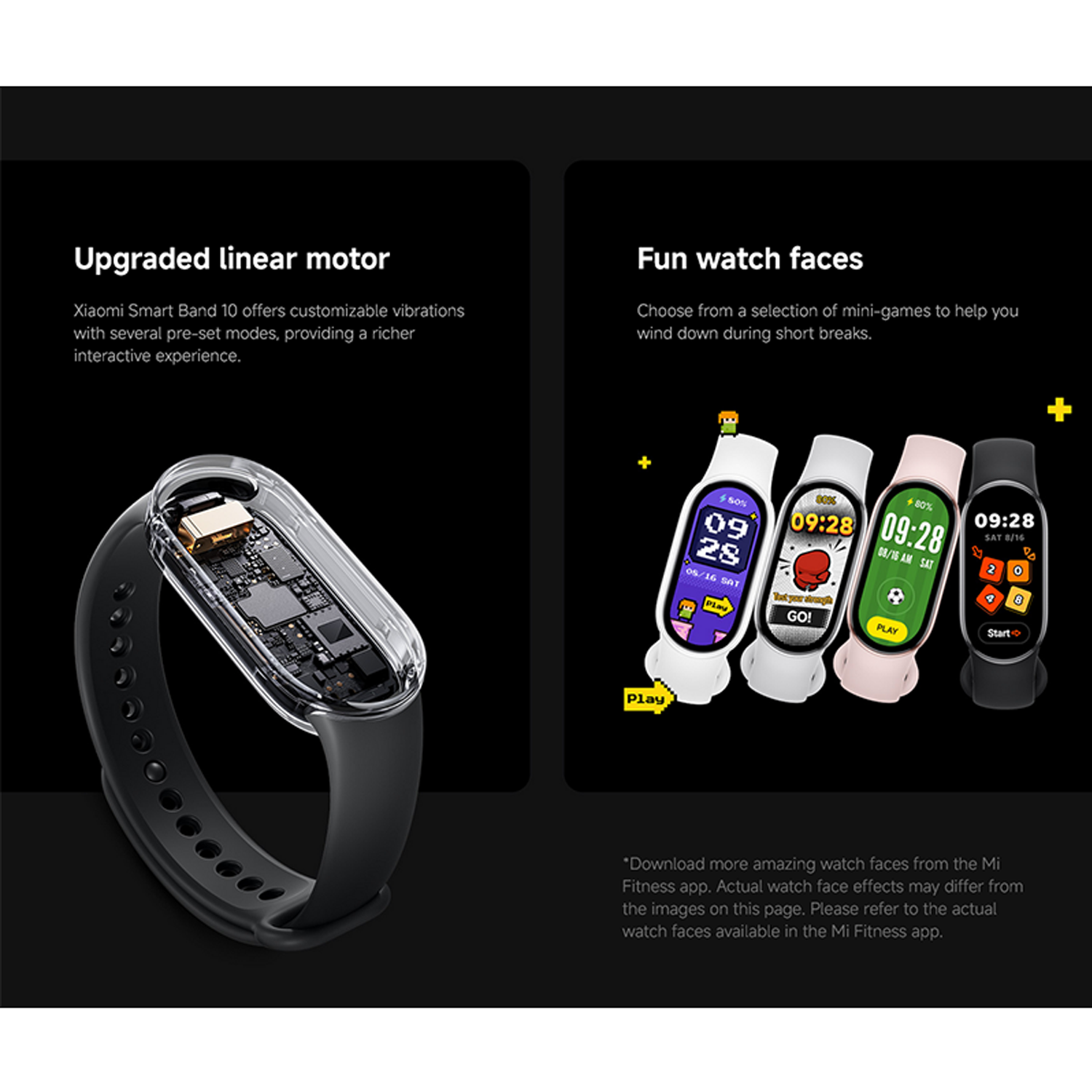 Xiaomi Smart Band 10 – 1.72" AMOLED Fitness Tracker with 150+ Sports Modes