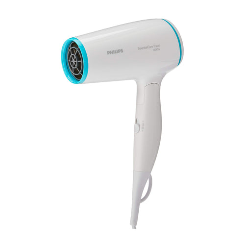 Philips BHD006 Essential Hair Dryer, 1600W, Compact and Lightweight, White, ThermoProtect Technology - Rebuy-Box