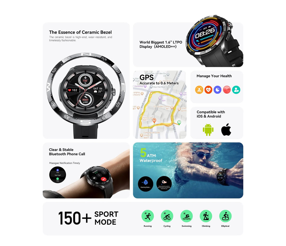 Kieslect Actor Calling Watch - Black