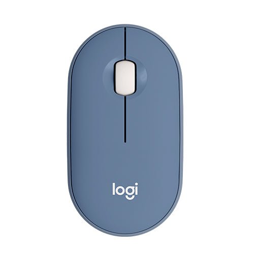 Logitech M350 Pebble Slim Bluetooth Wireless Mouse, Silent Clicks, Compact Design, Long Battery Life, Portable - Rebuy-Box
