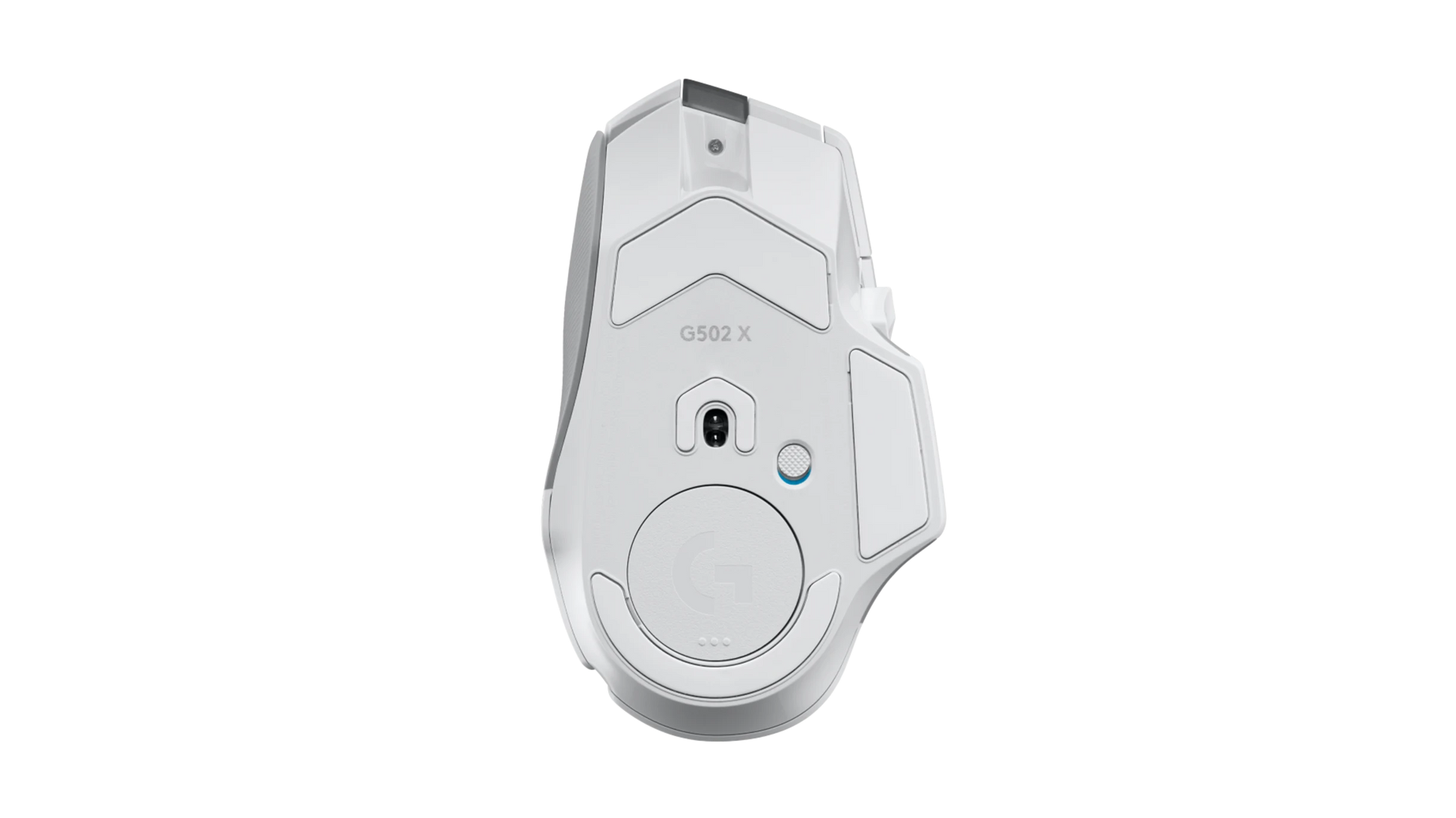 Logitech G502 X Plus 25K White – Bottom View