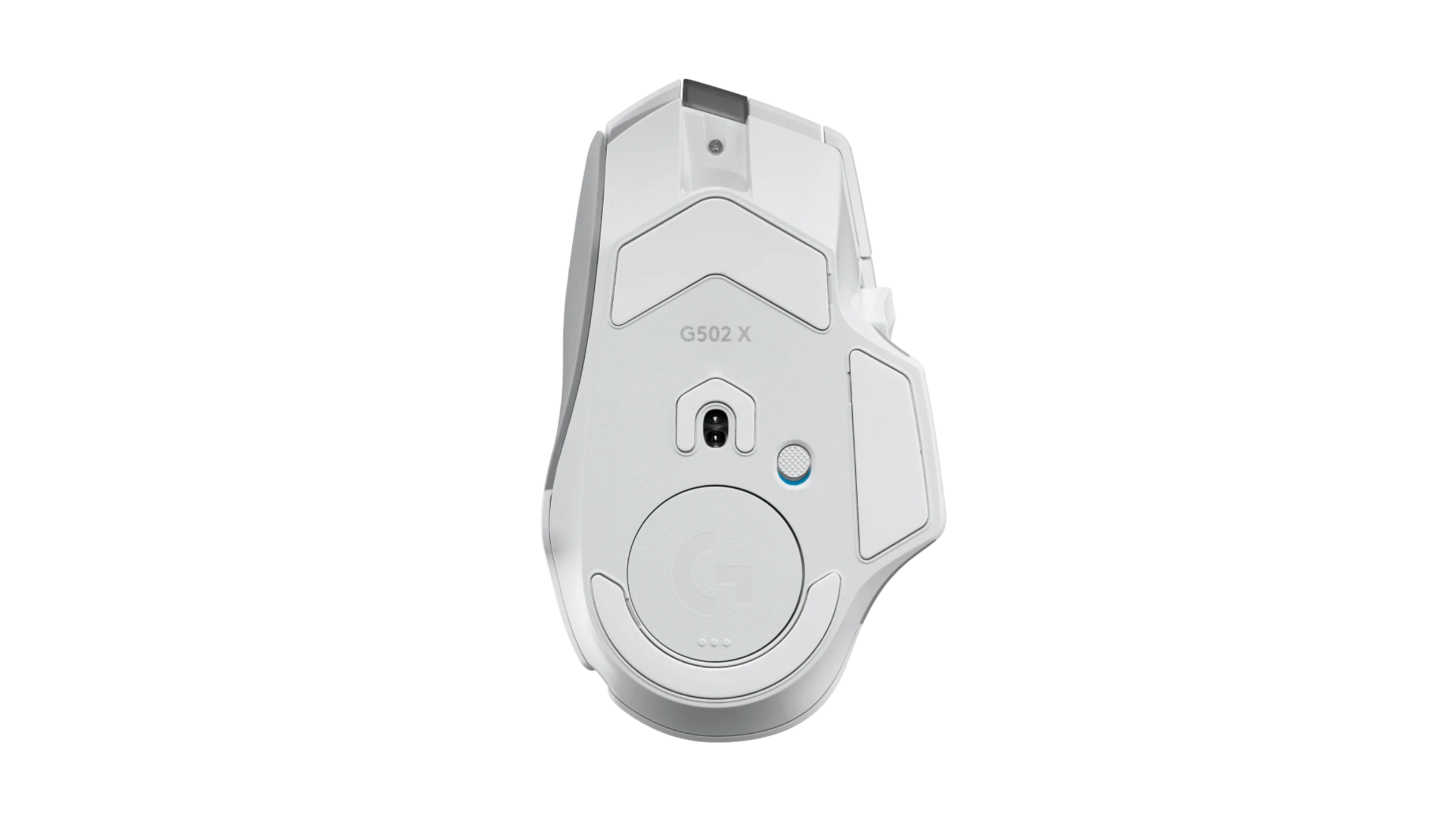 Logitech G502 X Plus 25K White – Bottom View