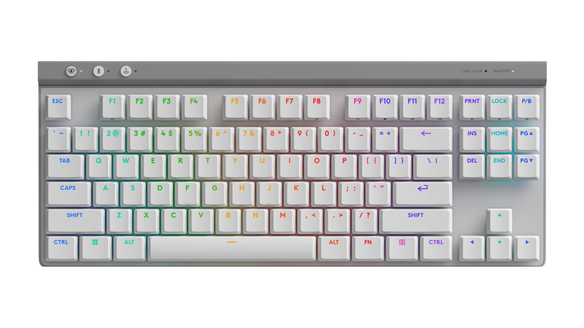 Logitech G515 Lightspeed TKL Wireless Keyboard – Ultra-Thi, Wireless, Tactile Switches