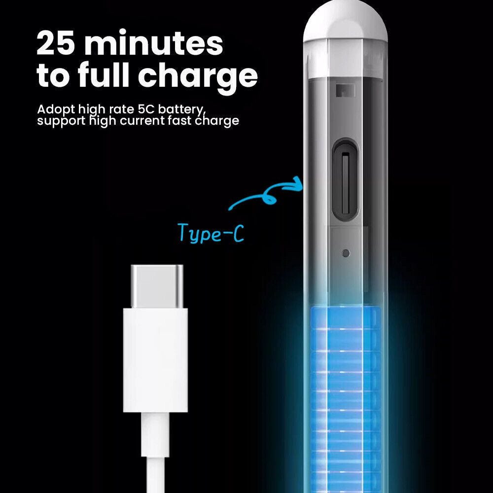 Anker Pencil Drawing Stylus for iPad – Precise Touch, Pressure Sensitivity, Long Battery Life - Rebuy-Box
