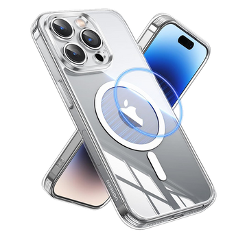 Ugreen Classy Clear Magnetic Protective Case for iphone 15 Pro (Clear)