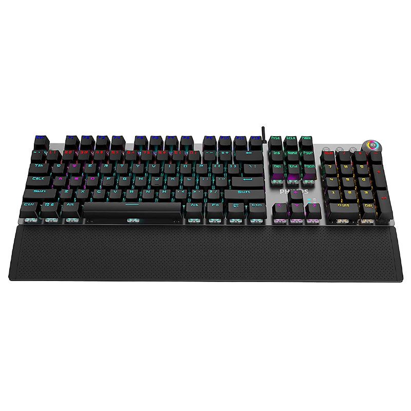 Philips G614 Wired Mechanical Gaming Keyboard, Linear Switches, RGB Backlighting, Anti-Ghosting, Black - Rebuy-Box