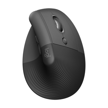 Logitech Lift Vertical Ergo Mouse – Graphite (Asia Version) – Open Box