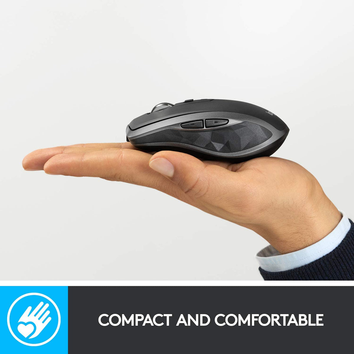 Logitech MX Anywhere 2S Wireless Mouse Graphite with Compact and Comfortable Portable Design - Rebuy-Box