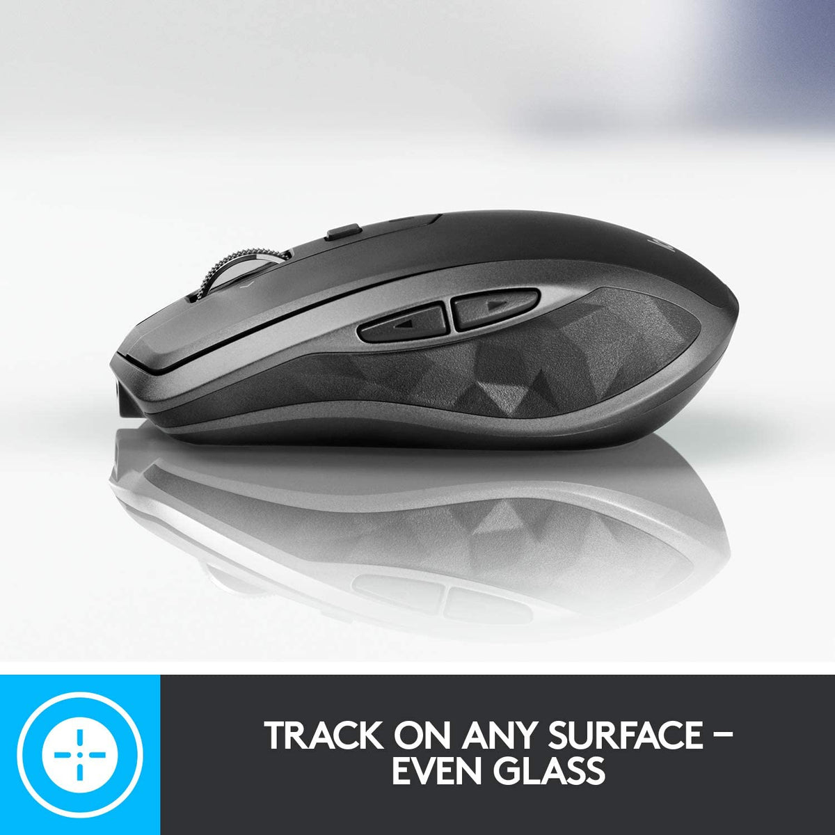 Logitech MX Anywhere 2S Wireless Mouse Graphite with Darkfield High Precision Tracking on Any Surface Including Glass - Rebuy-Box