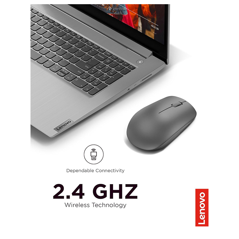 Lenovo 530 Wireless Mouse – Comfortable, Precise Navigation - Rebuy-Box